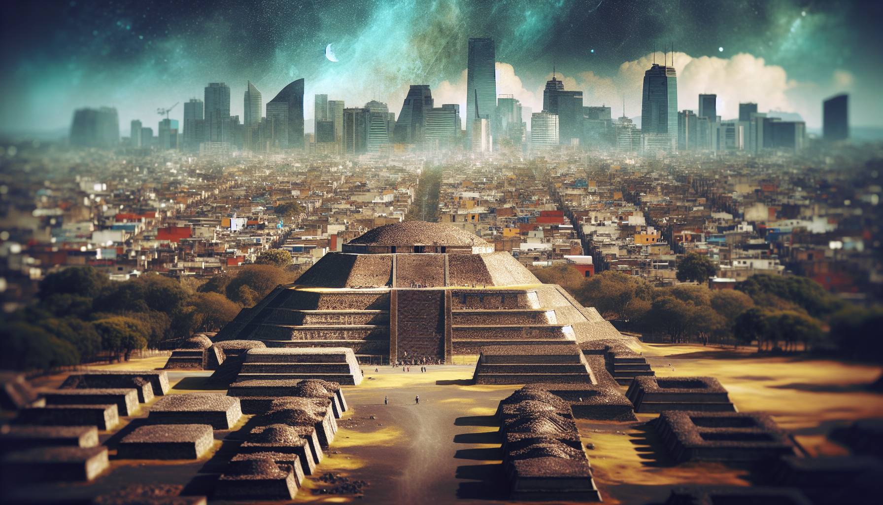 Exploring Ancient Ruins in Mexico City: image