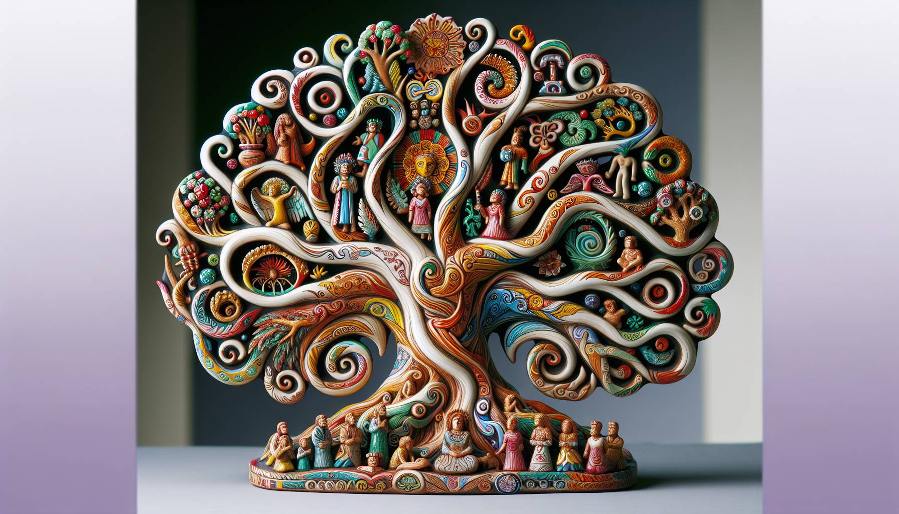 Mexican Artisan Crafts Trees of Life for Popes cover