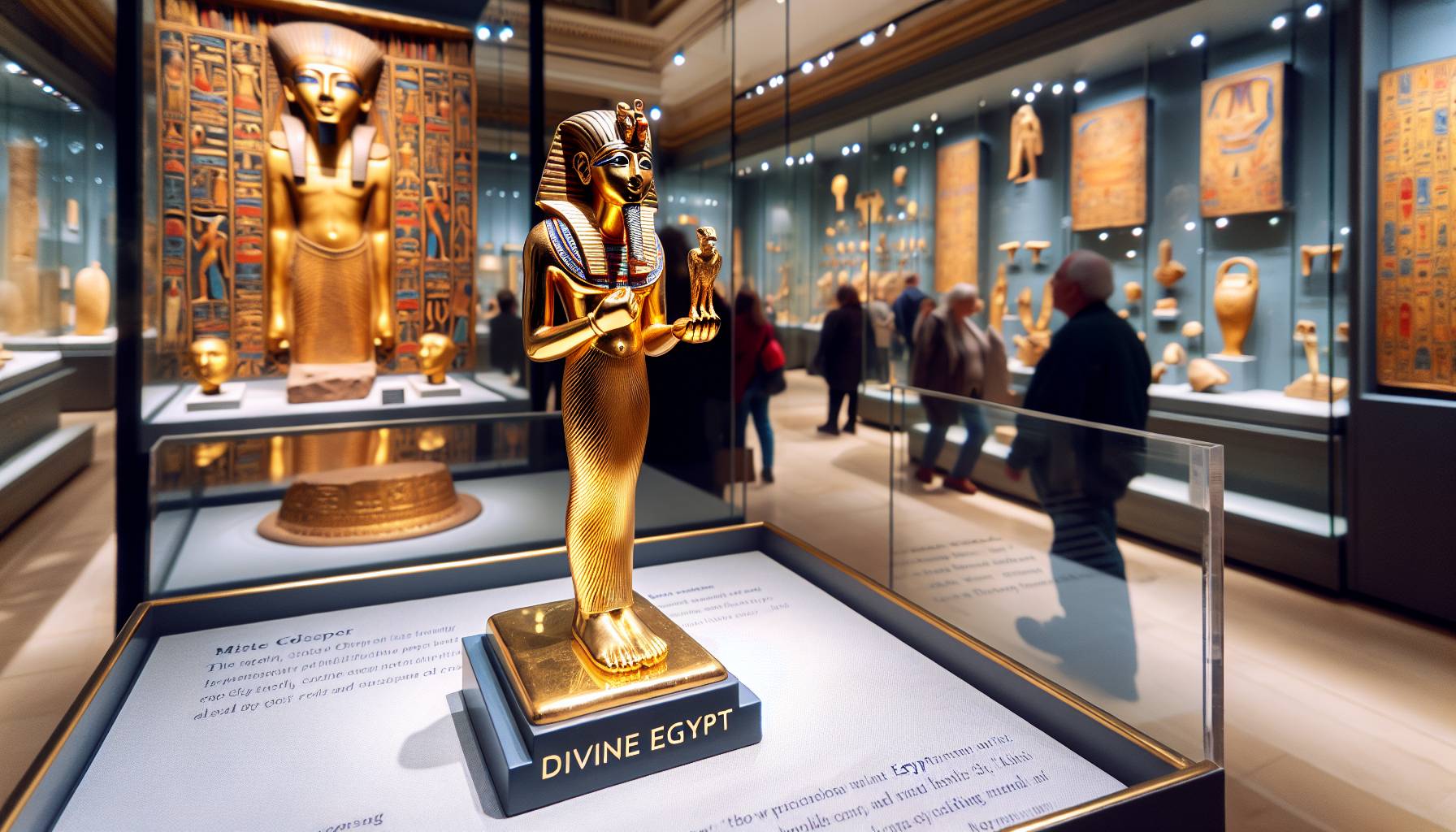 Ancient Egyptian Gods Gather in New York Museum: image
