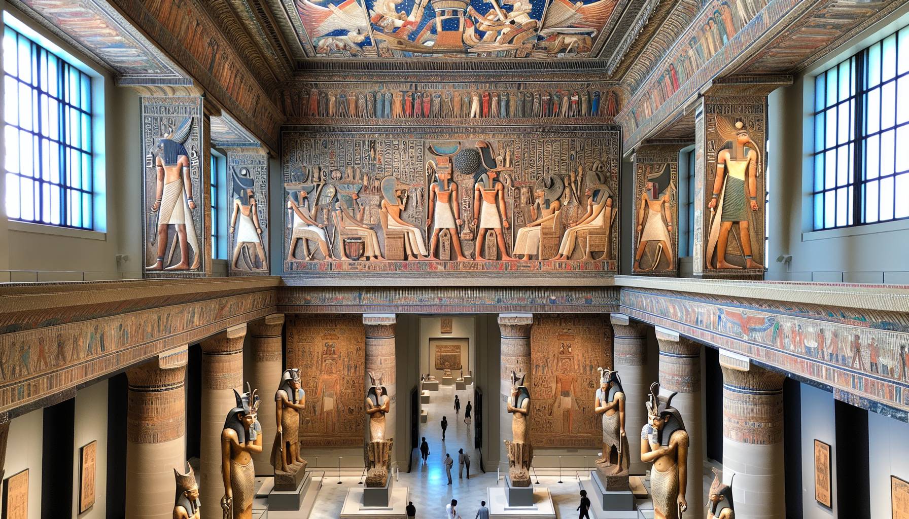 Ancient Egyptian Gods Gather in New York Museum cover
