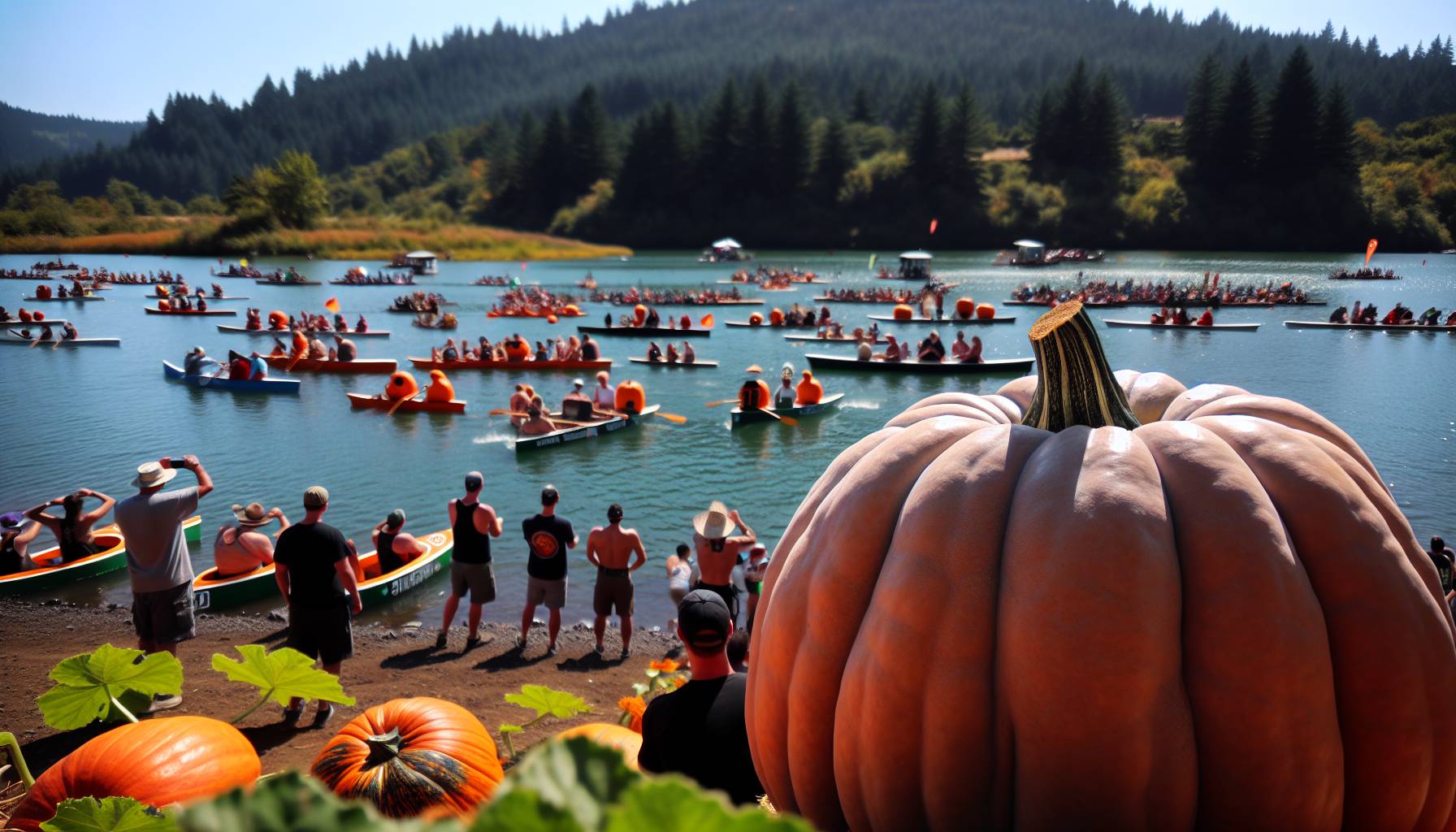 Kayak Pumpkin Regatta Draws Crowds in Oregon cover