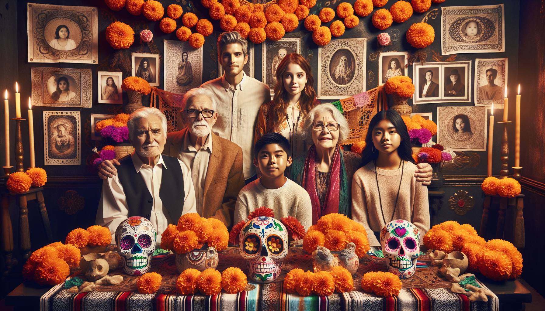 Mexican American Families Celebrate Day of the Dead cover