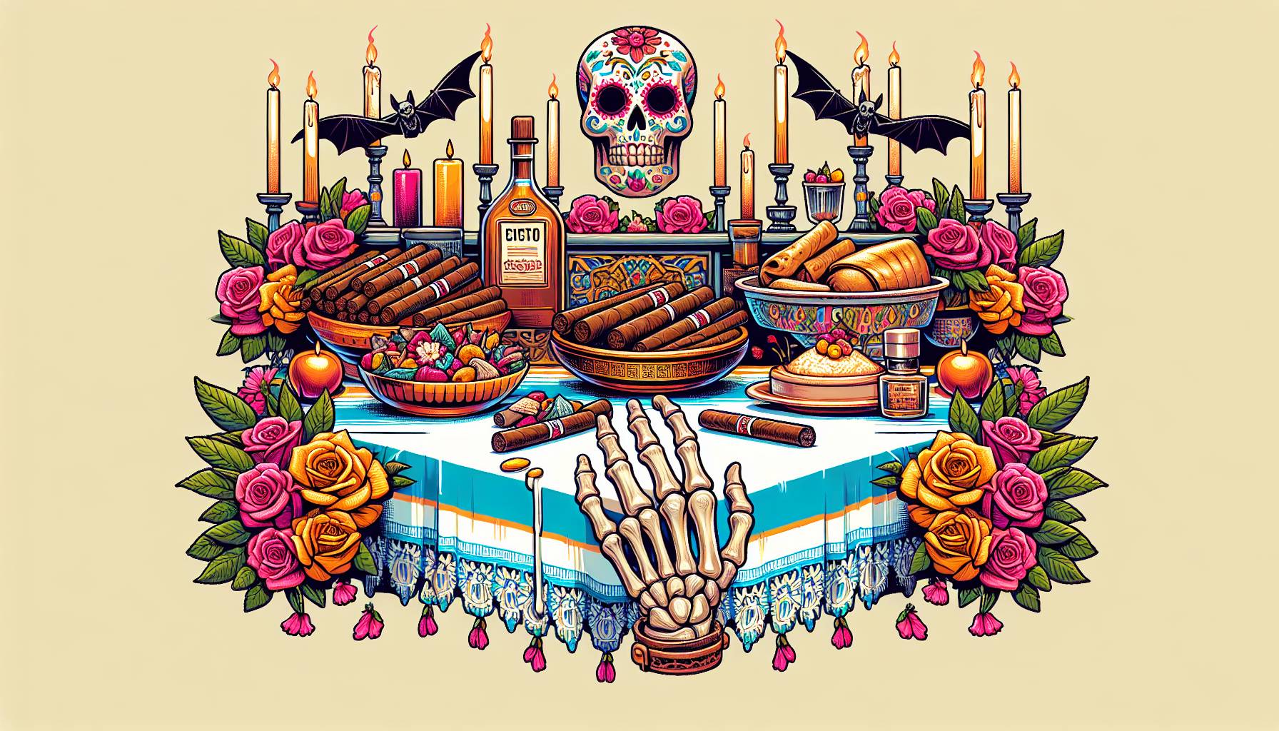 Mexican American Families Celebrate Day of the Dead: image