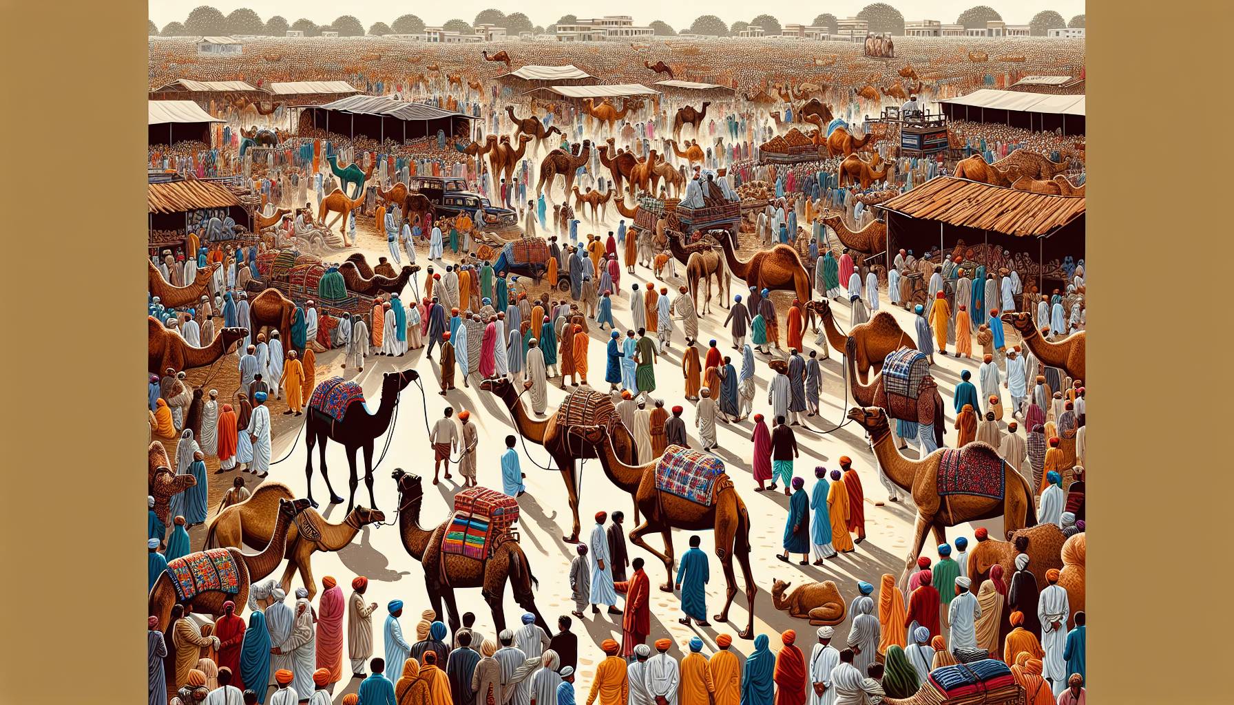 The Annual Pushkar Camel Fair in India cover