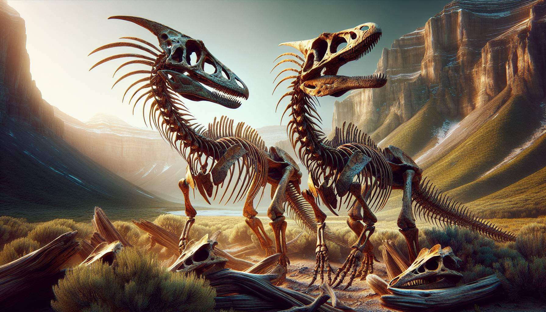 Rare Duck-Billed Dinosaur Skeletons Found in Wyoming cover