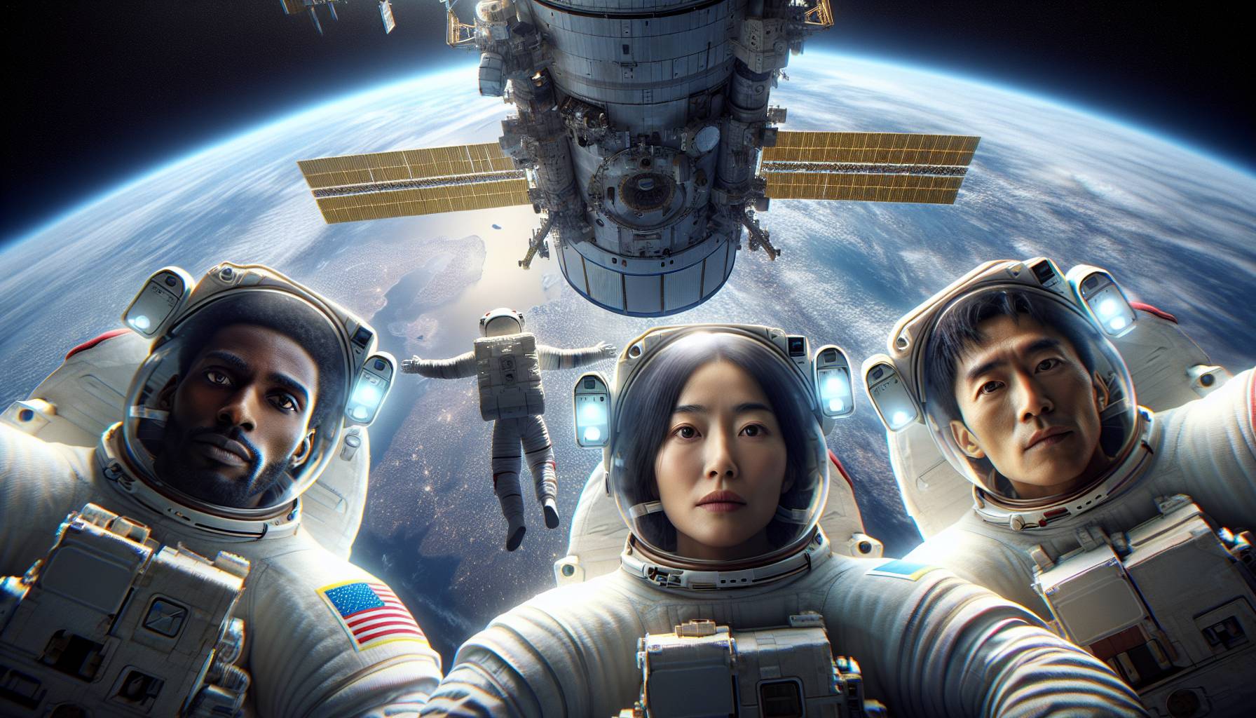 Space Debris Delays Astronauts' Return Home: image