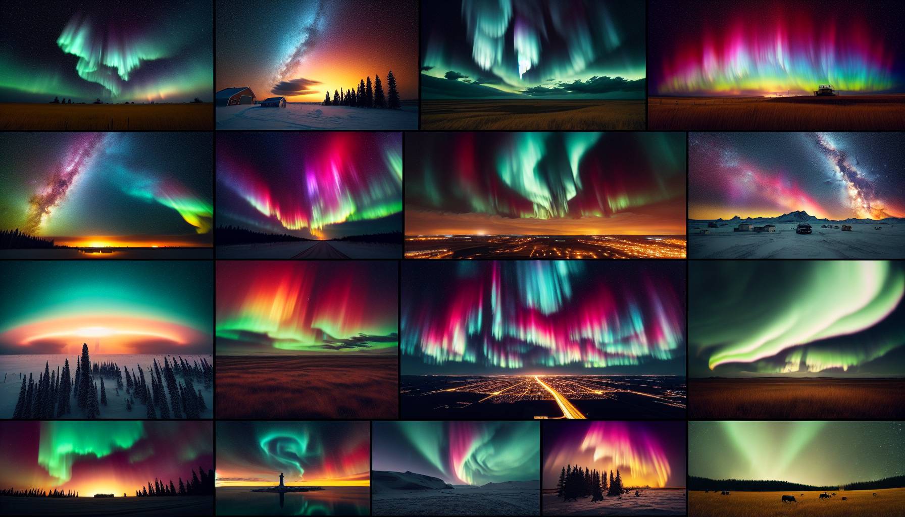 Solar Storms Bring Colorful Auroras Across the US cover