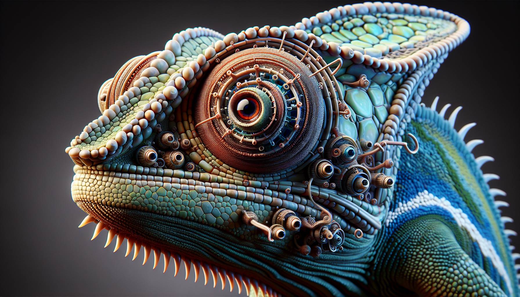 Secret of Chameleon Eyes Revealed: image