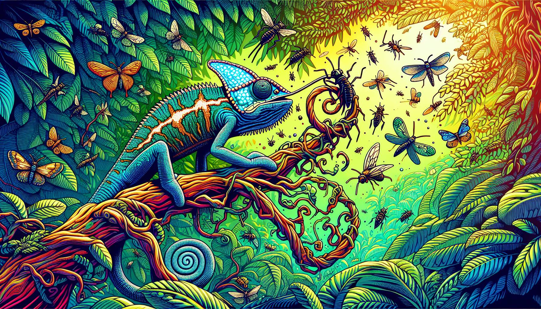 Secret of Chameleon Eyes Revealed: image