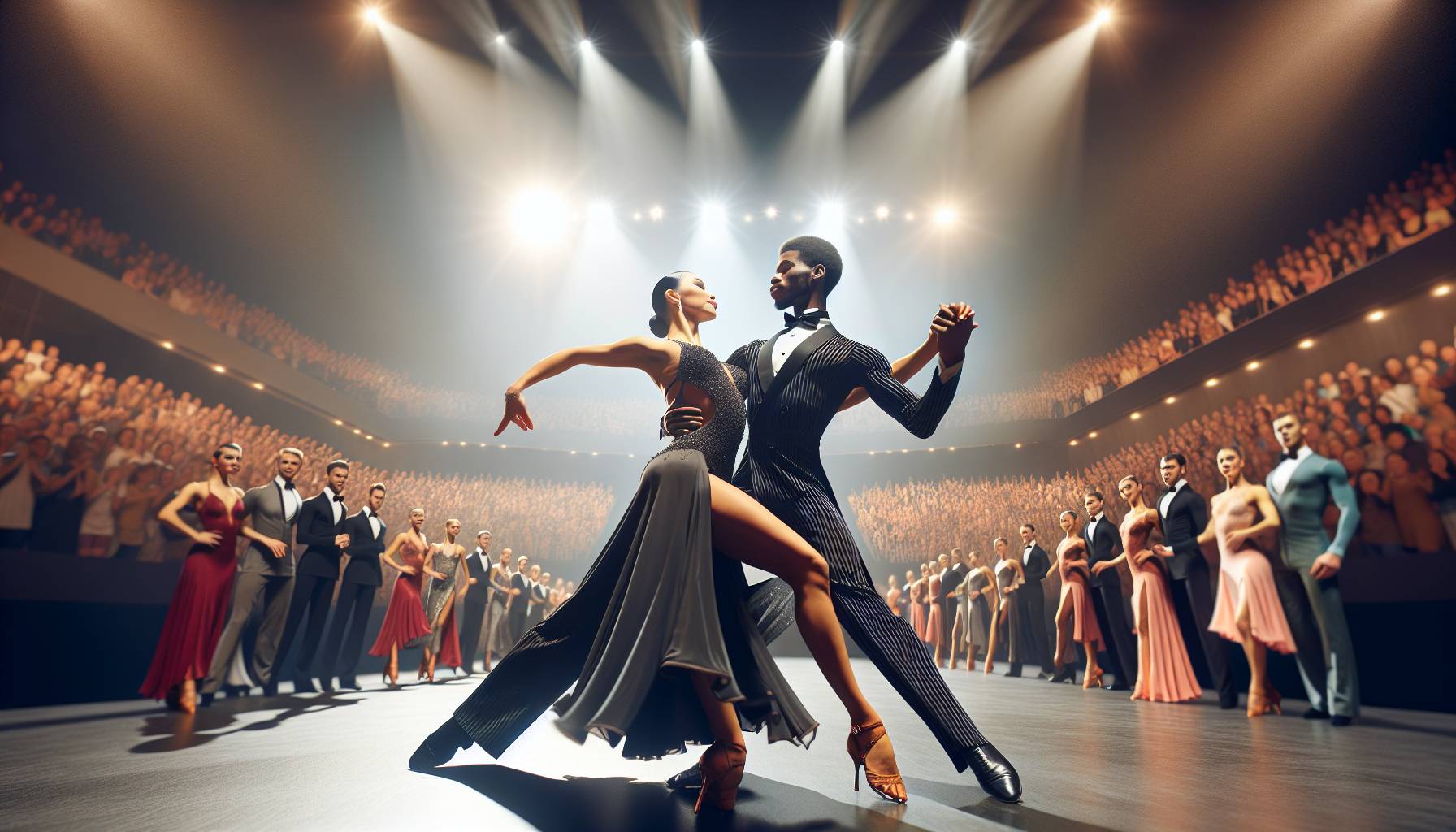 Para Dance Sport World Championships: Athletes Compete in Different Dance Styles: image