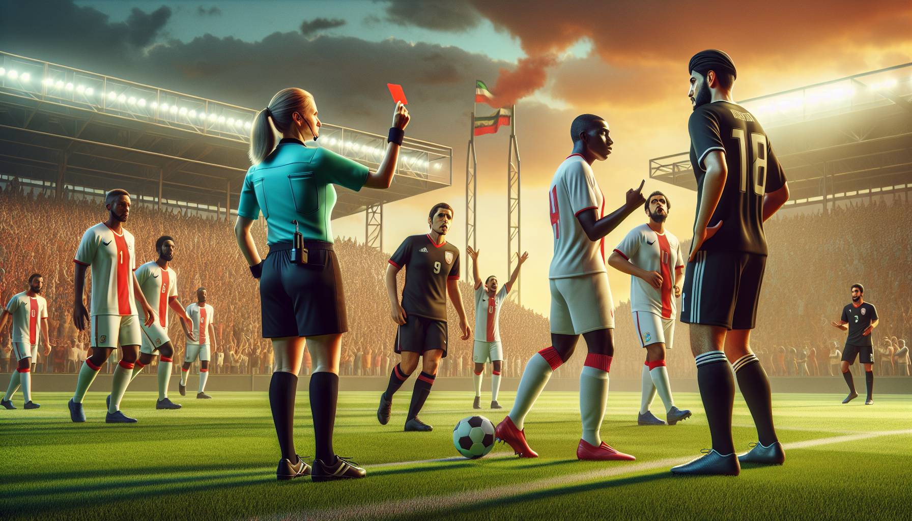 Idrissa Gueye Sent off for Slapping Team-Mate at Man United Game cover