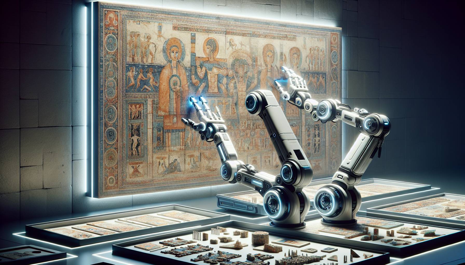 AI-driven Robot Helps Restore Ancient Artworks in Italy: image