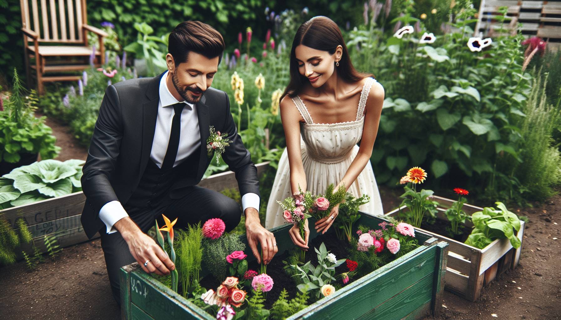 Bride Grows Own Flowers for Wedding, Sheds Light on Hidden Costs cover