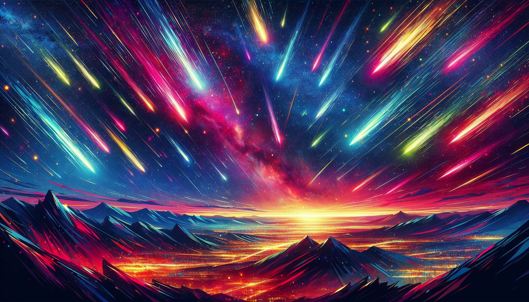 Geminid Meteor Shower: A Dazzling Display in the Night Sky: image