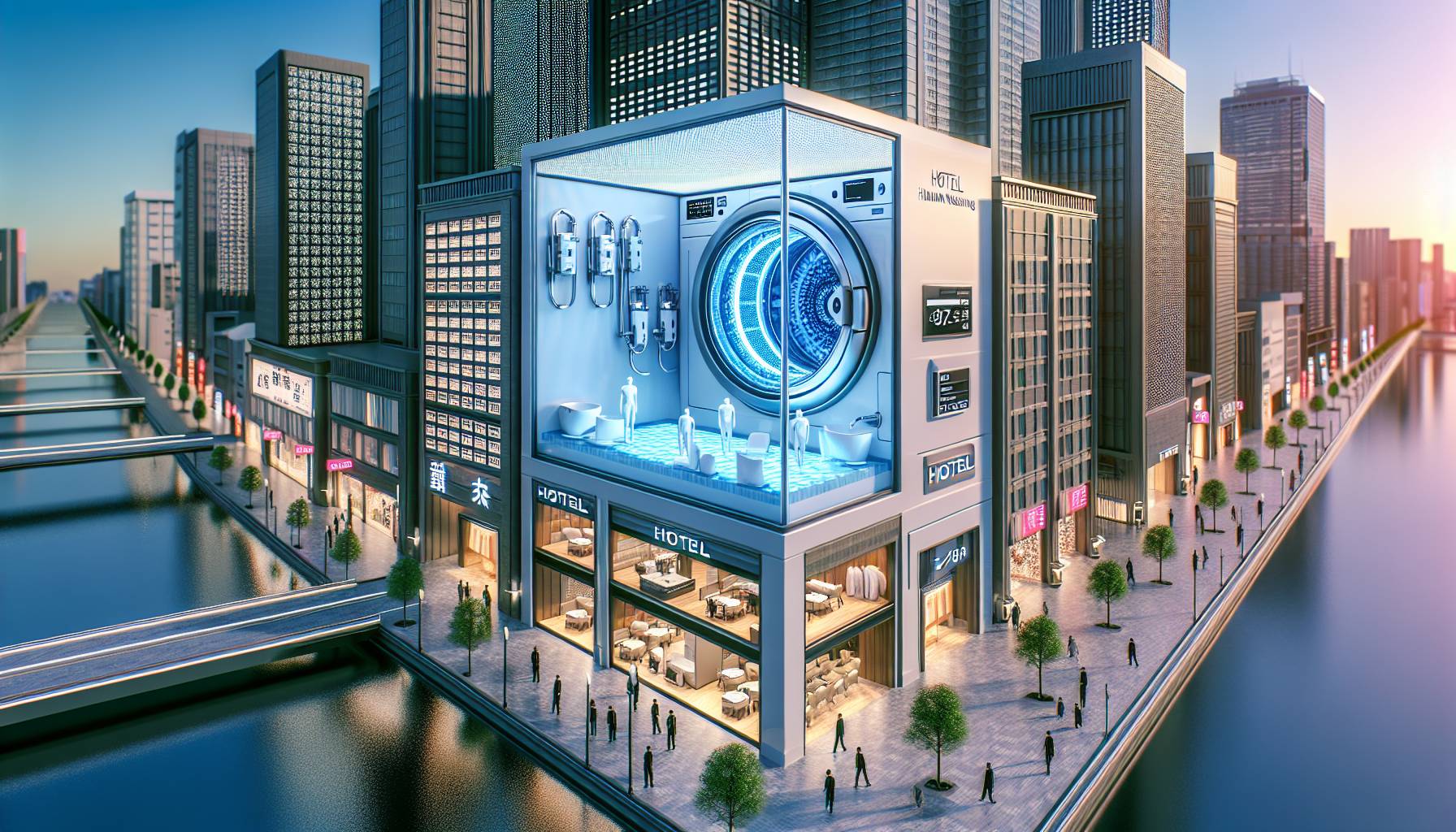 Innovative Human Washing Machine in Japan cover