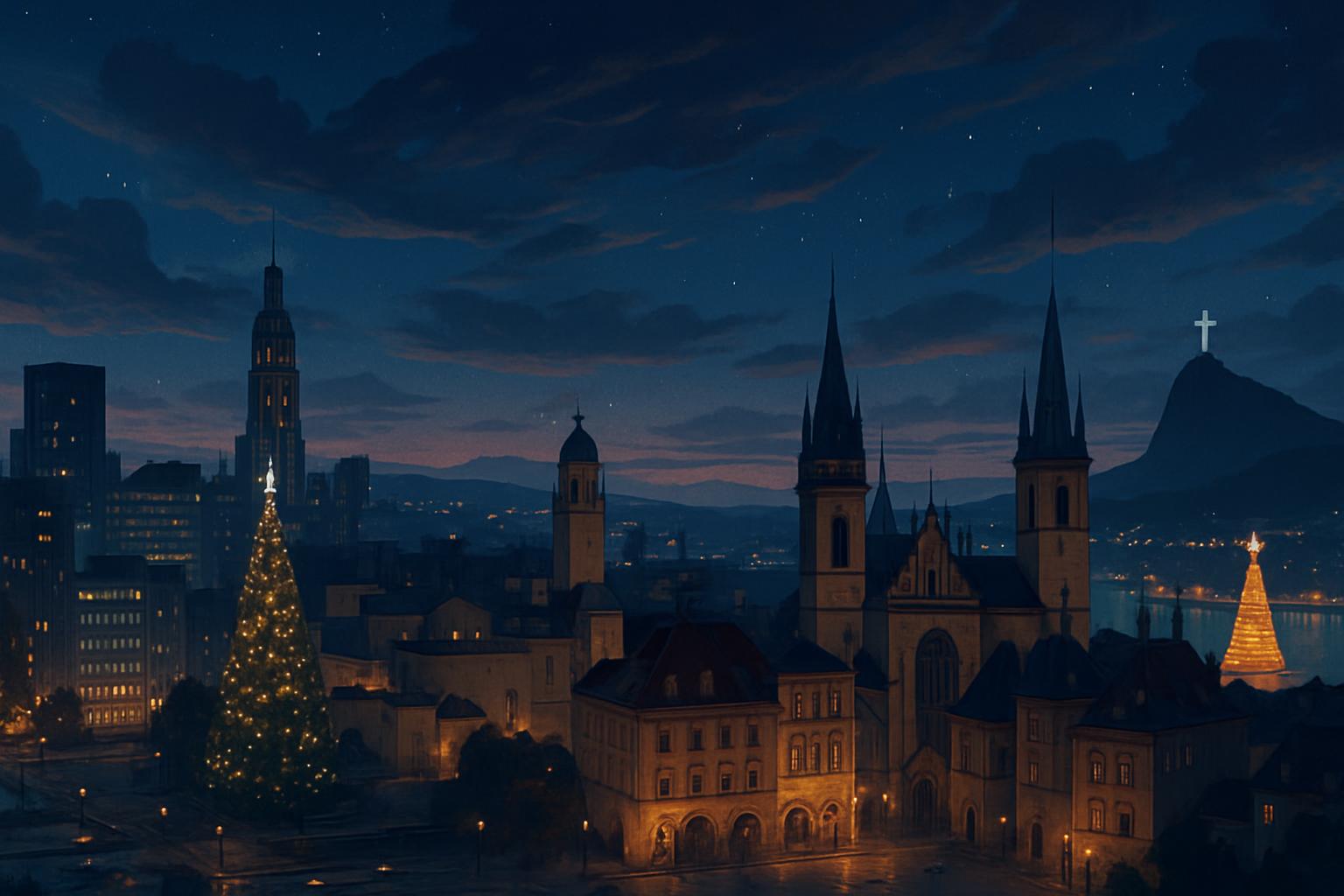 Amazing Christmas Trees Around the World cover