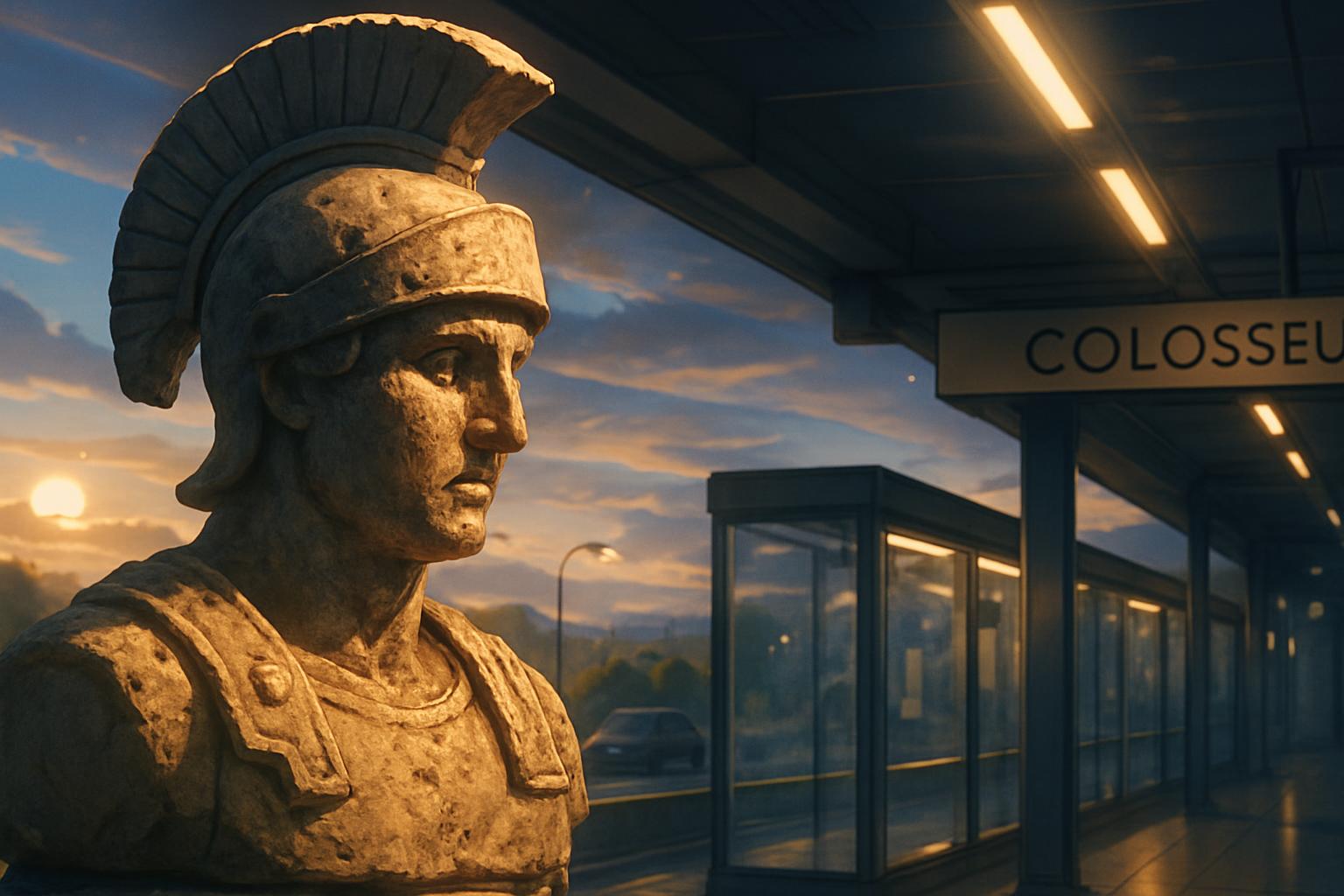 Rome Opens Metro Stations with Ancient Artifacts: image