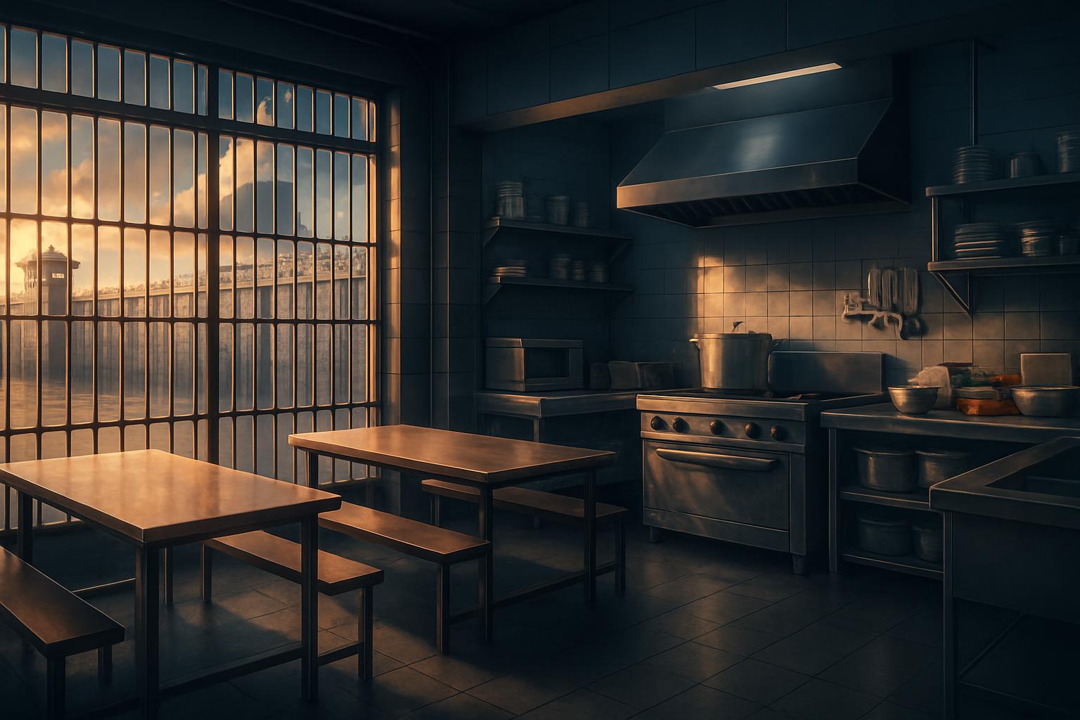 Inmates find purpose in prison kitchen program: image