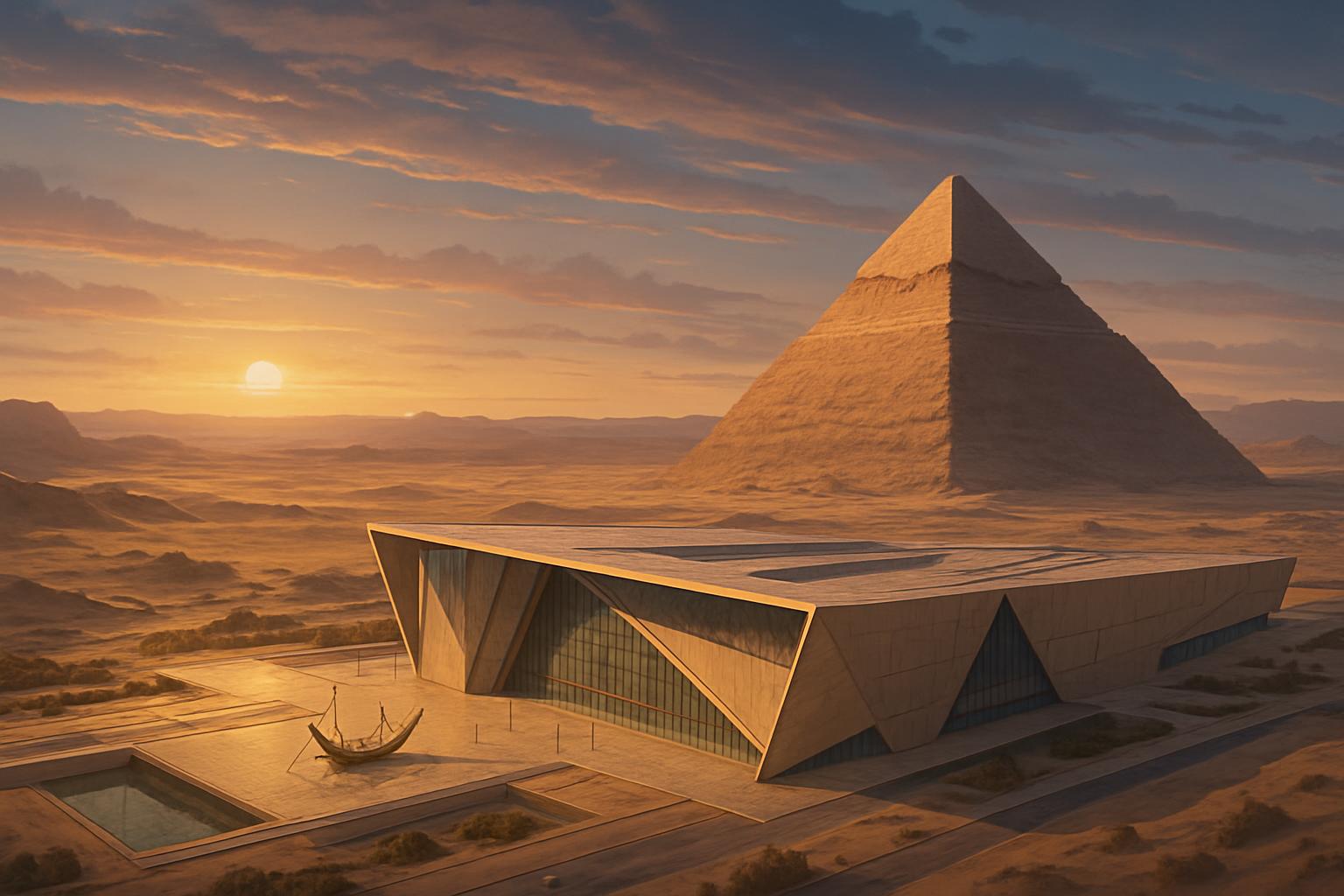 Ancient Egyptian Boat Reassembled cover