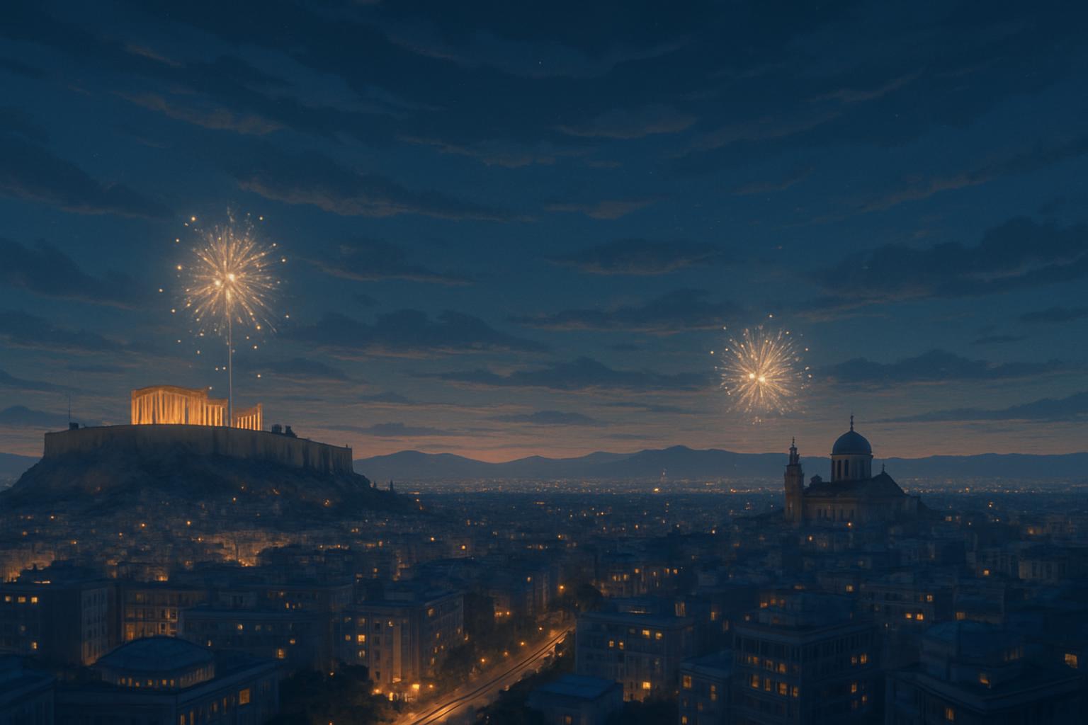 Greece and Cyprus Embrace Quiet Fireworks for New Year Celebrations cover