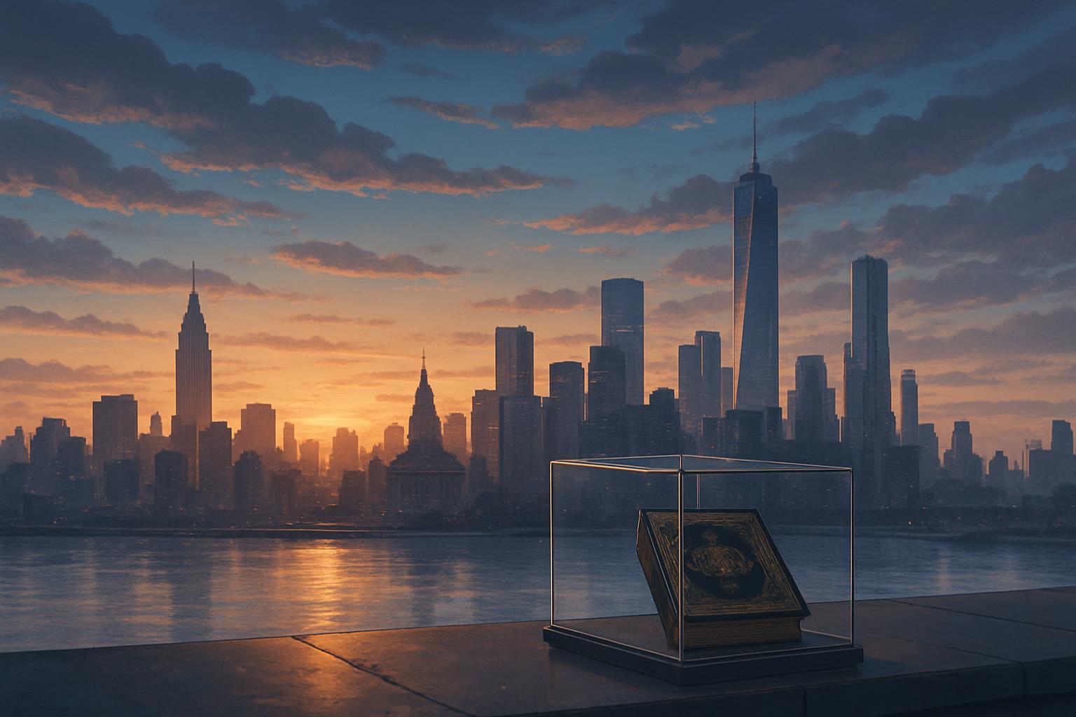 New York's New Mayor Takes Oath on Centuries-Old Quran cover