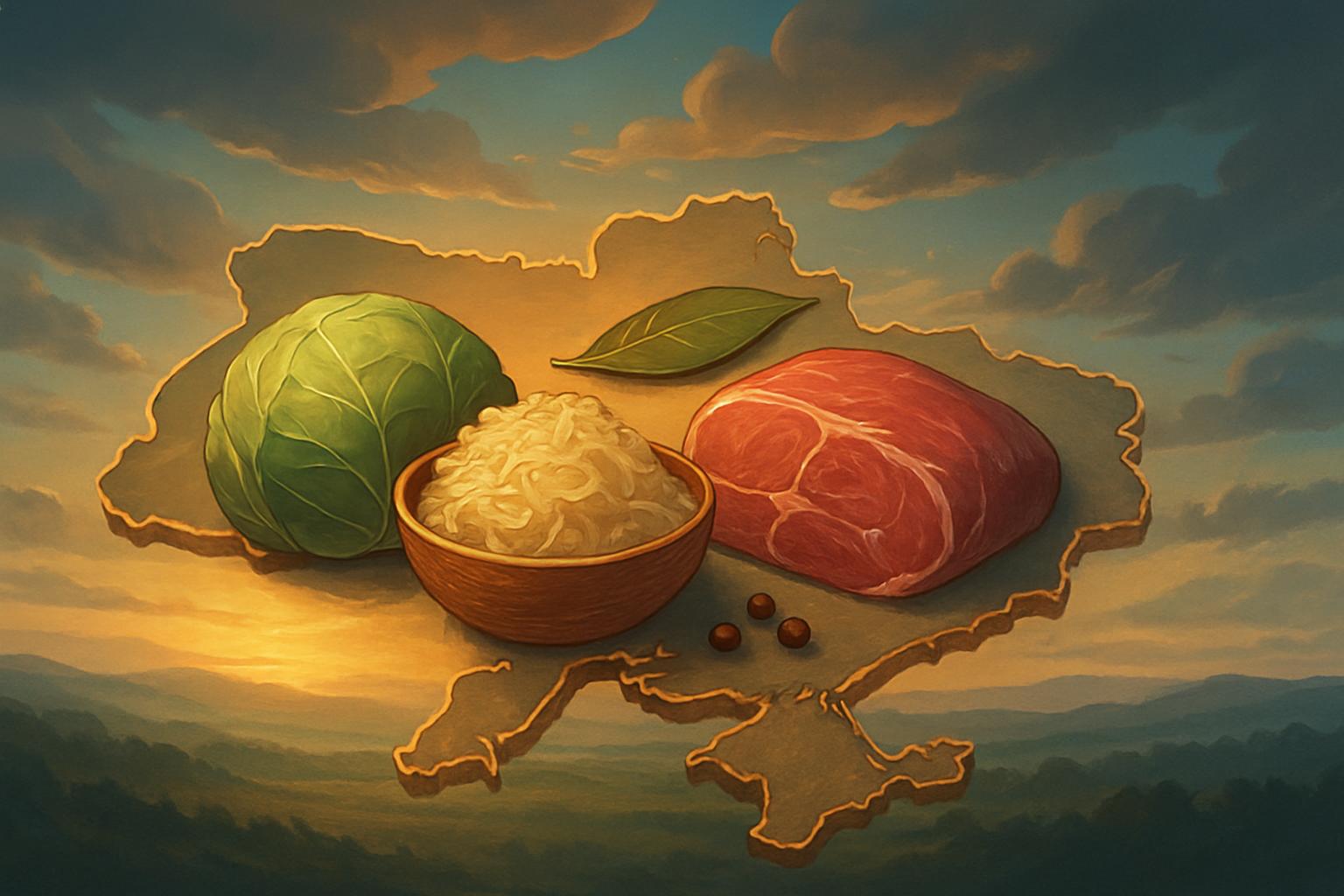 Authentic Ukrainian Sauerkraut Soup Recipe: image