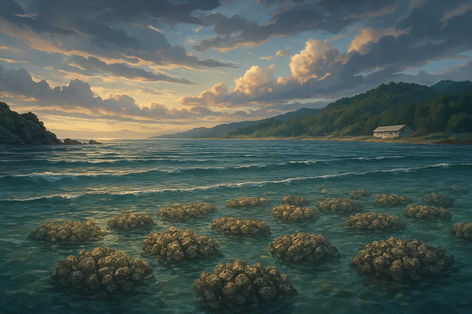 Thousands of Oysters Placed on Seabed to Restore Species: image