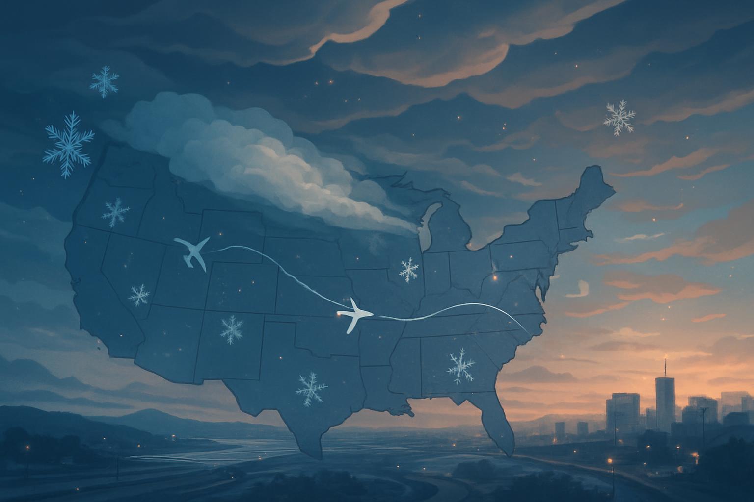 Winter Storm Threatens Travel Plans in US cover