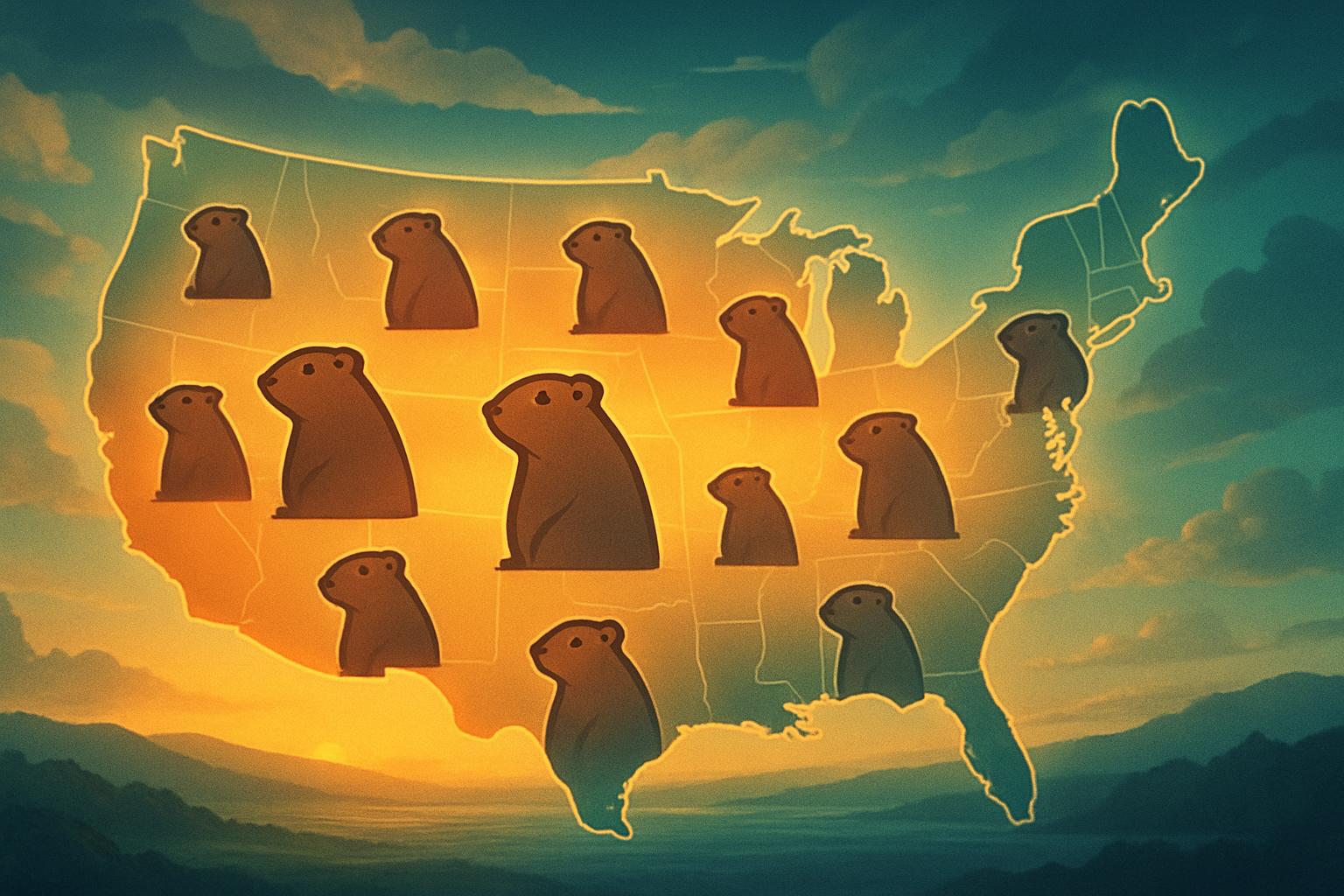 Groundhog Predicts Six More Weeks of Winter: image