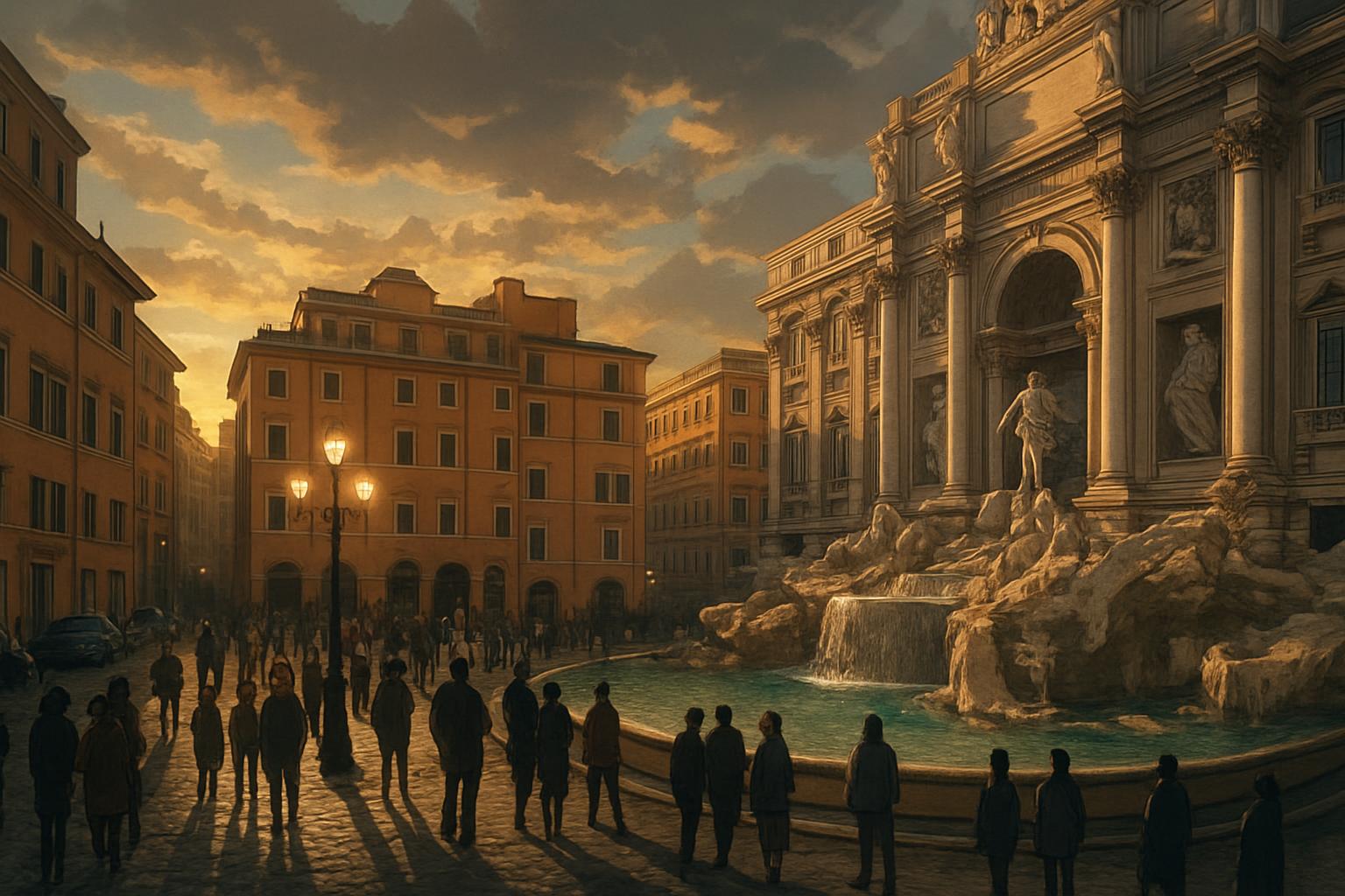Rome Introduces Tourist Fee for Trevi Fountain: image