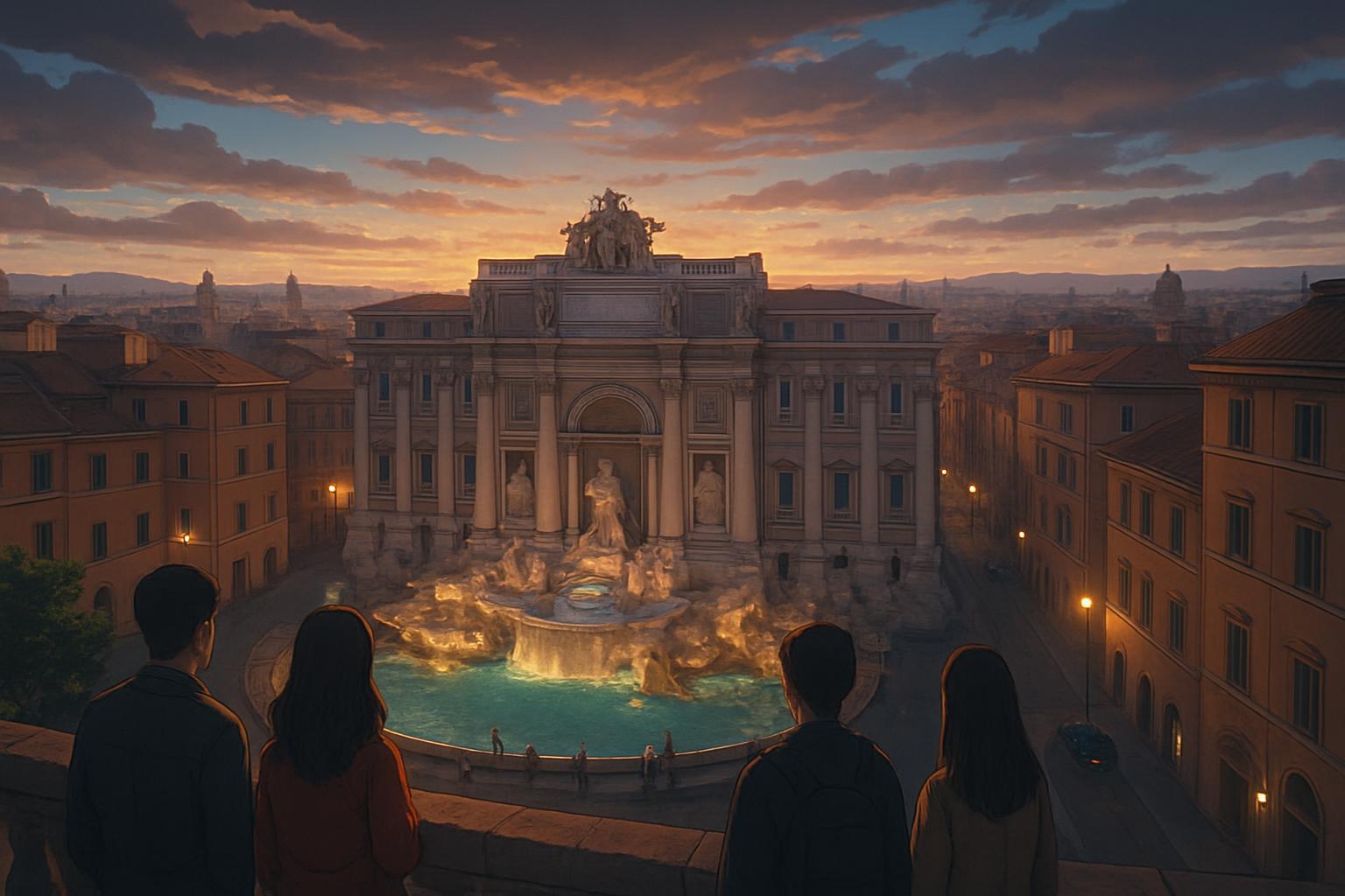 Rome Introduces Tourist Fee for Trevi Fountain cover