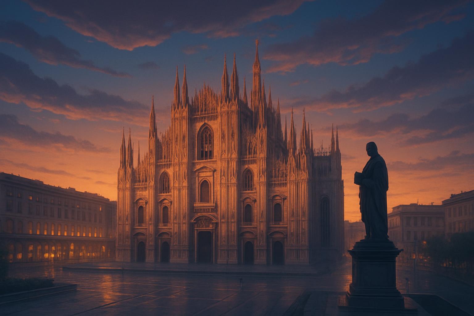 Iconic Milanese Statue Adopted and Restored: image