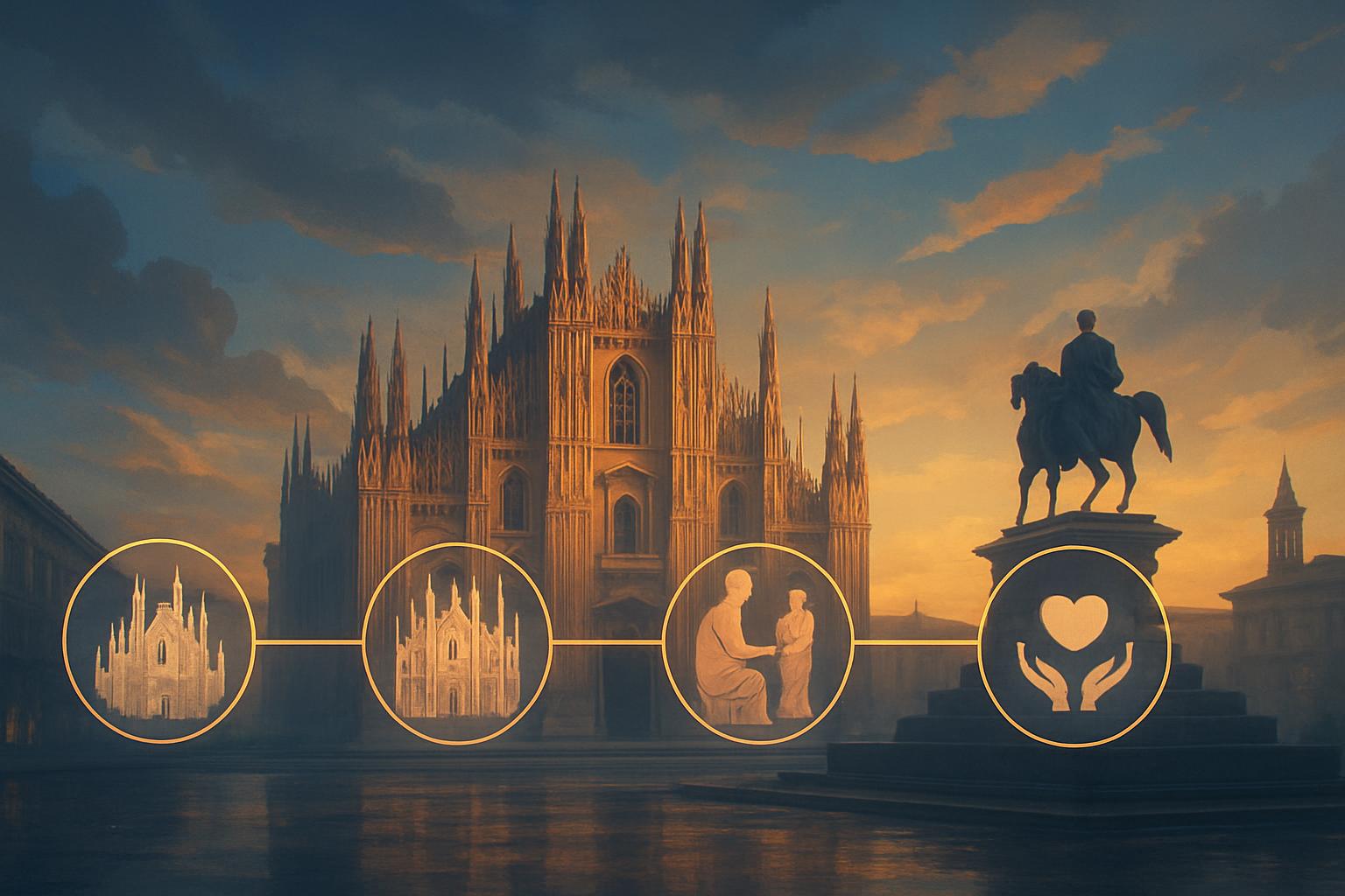 Iconic Milanese Statue Adopted and Restored: image