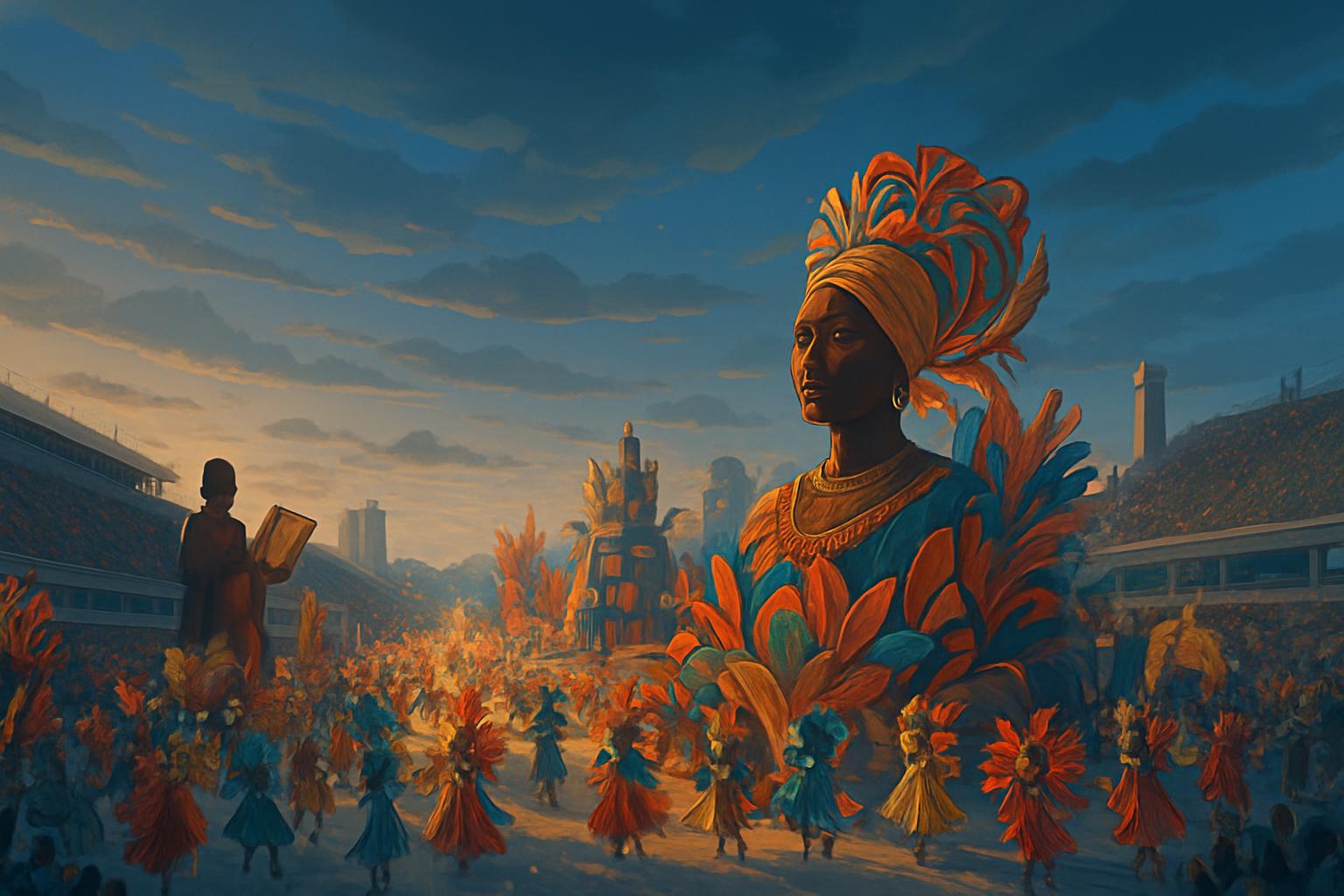 Black Brazilian Female Authors Honored at Rio Carnival: image