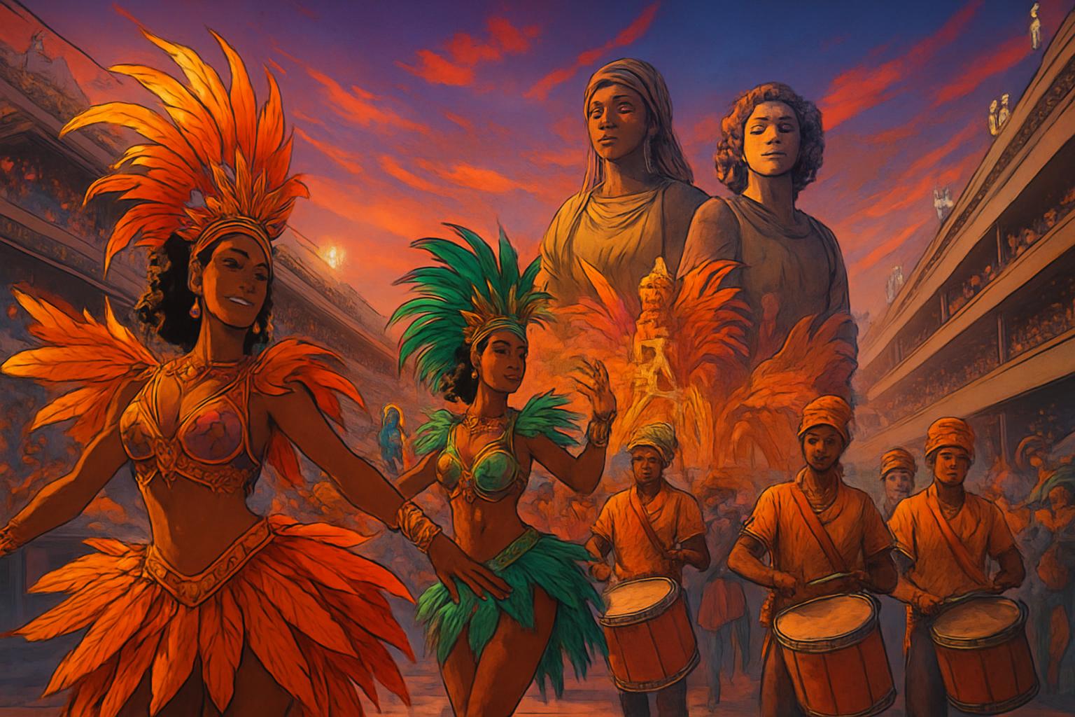 Black Brazilian Female Authors Honored at Rio Carnival: image