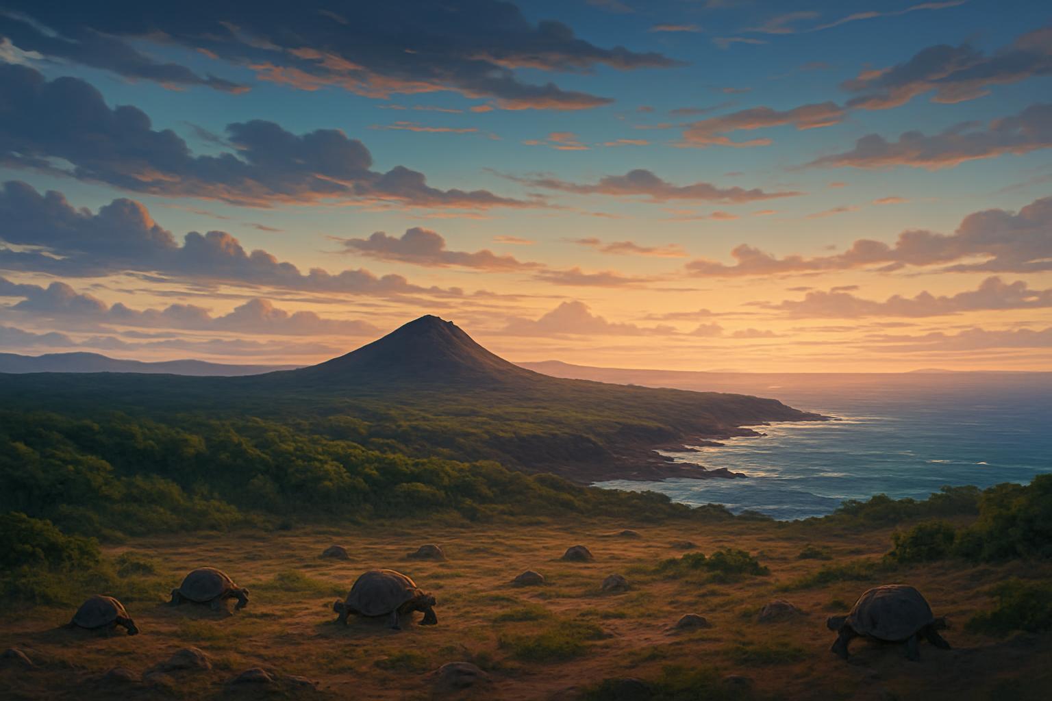 Giant Tortoises Return to Galápagos Island After 200 Years cover