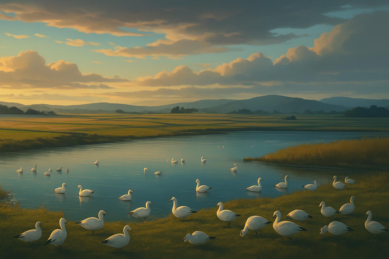 Thousands of Snow Geese Take Flight: image