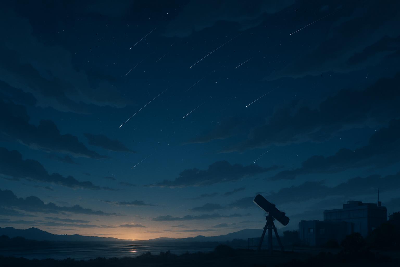 Lyrids Meteor Shower: Nature's Fireworks Show: image