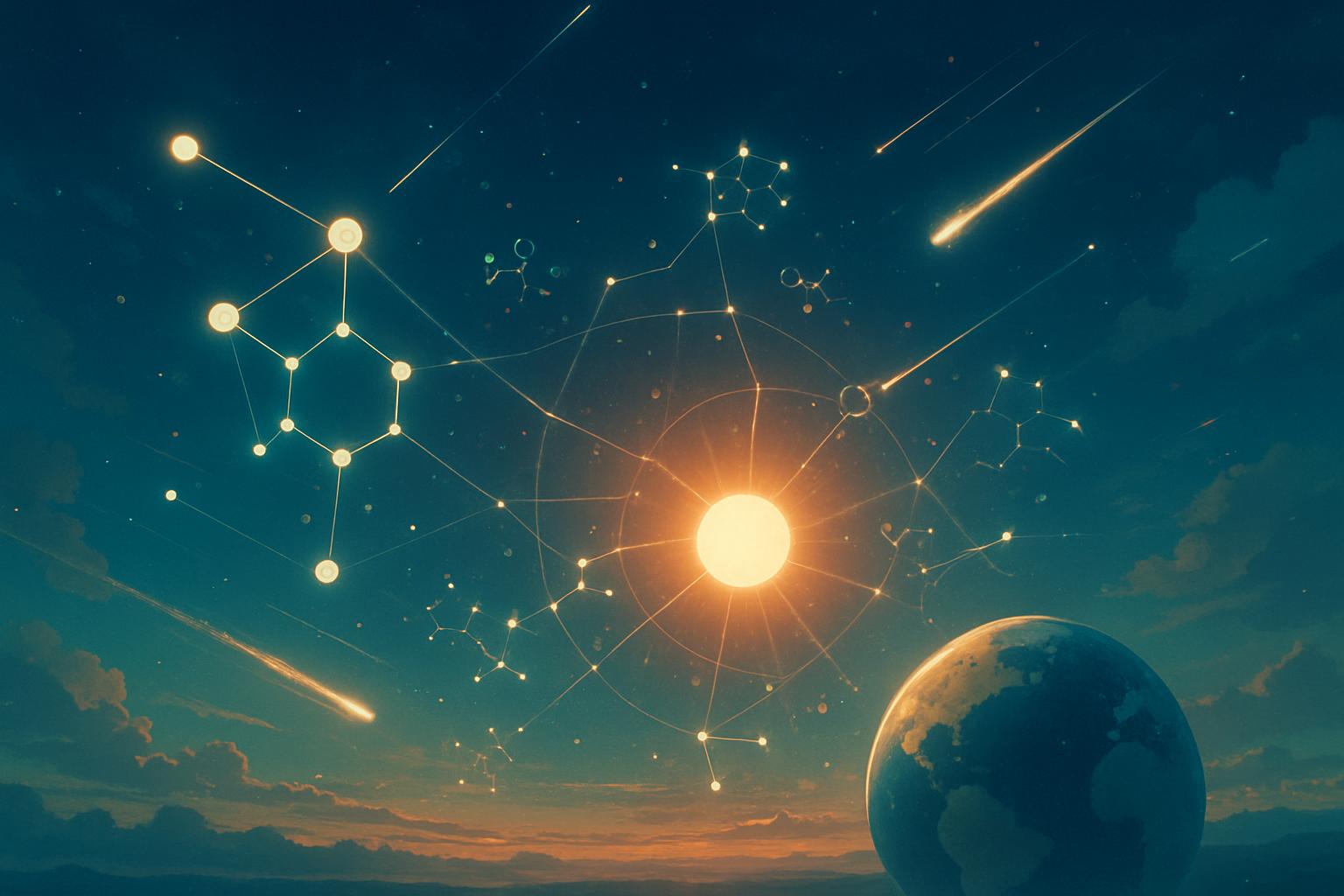 Lyrids Meteor Shower: Nature's Fireworks Show: image