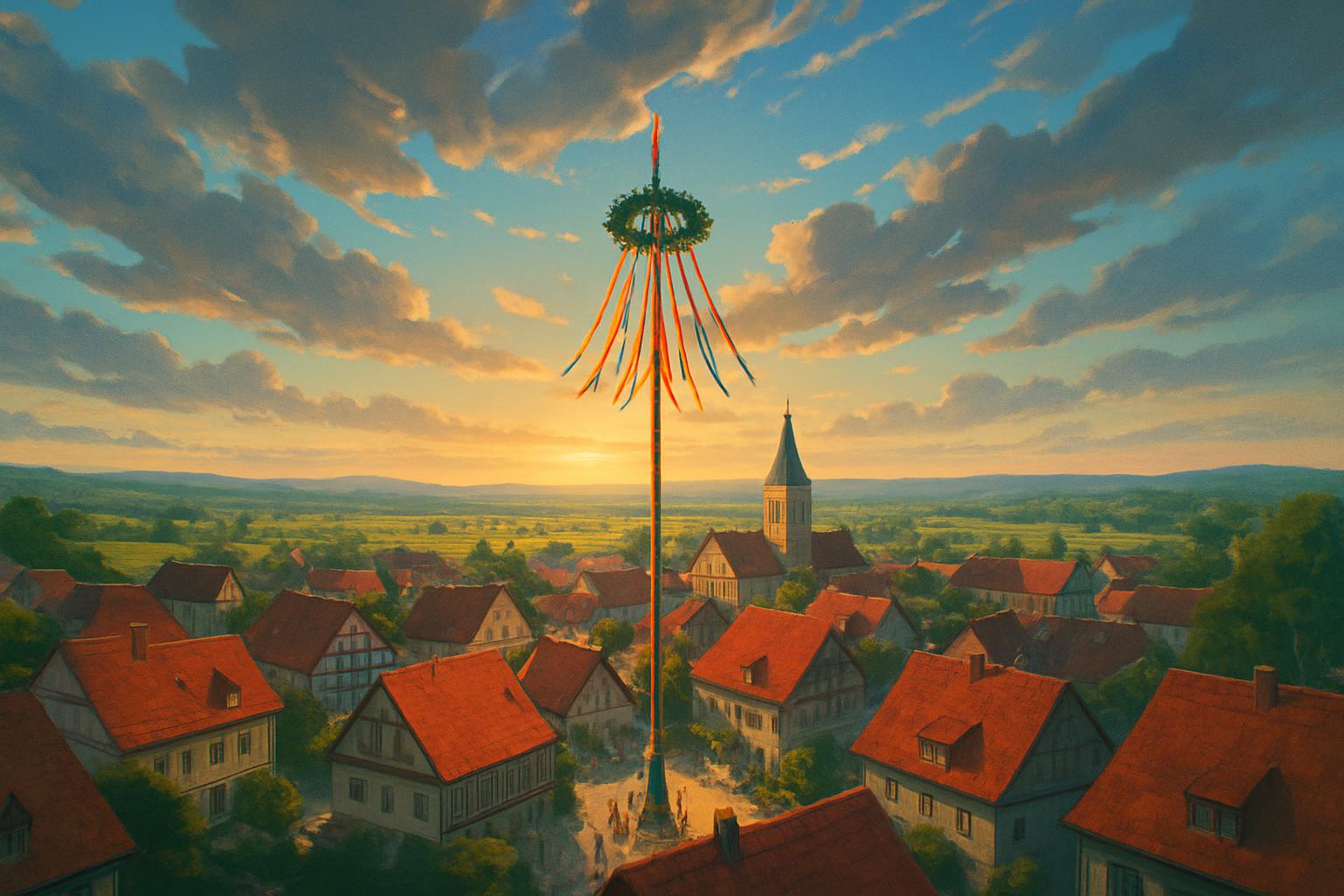 Kühbach Celebrates Maypole Tradition: image