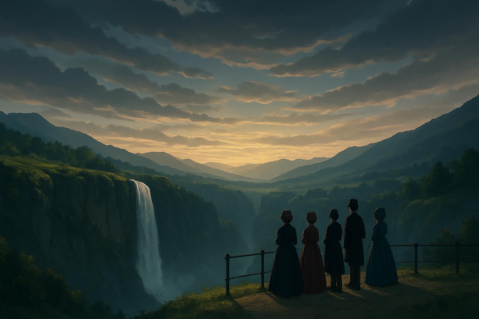 Sherlock Holmes Day Celebrated at Reichenbach Falls: image