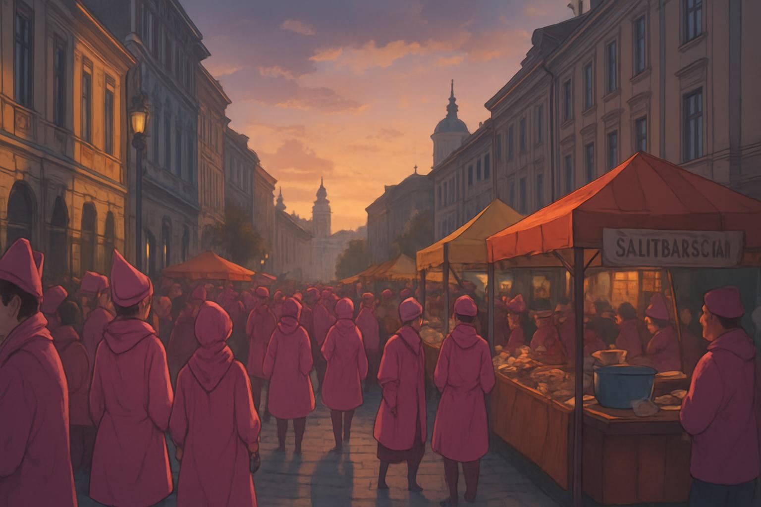 Vilnius Celebrates Cold Beet Soup Festival: image