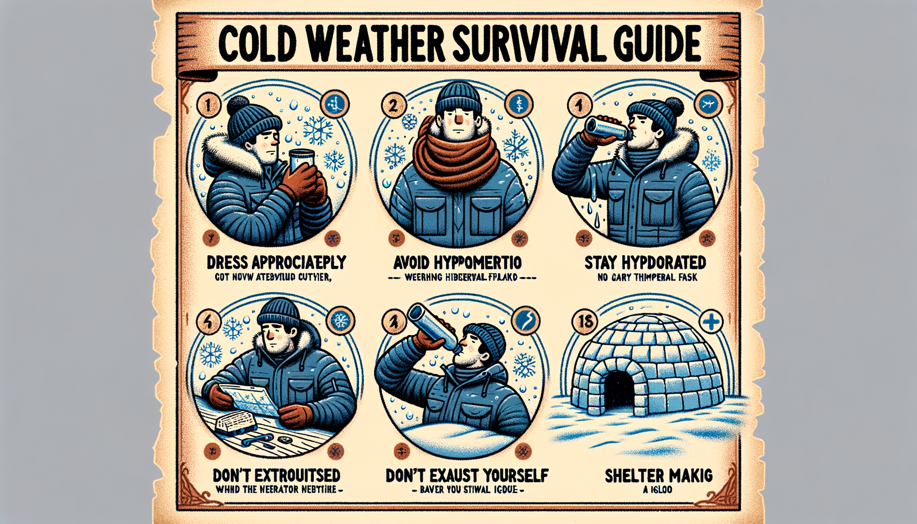 NHS advises penguin-walking to prevent falls in icy conditions: image