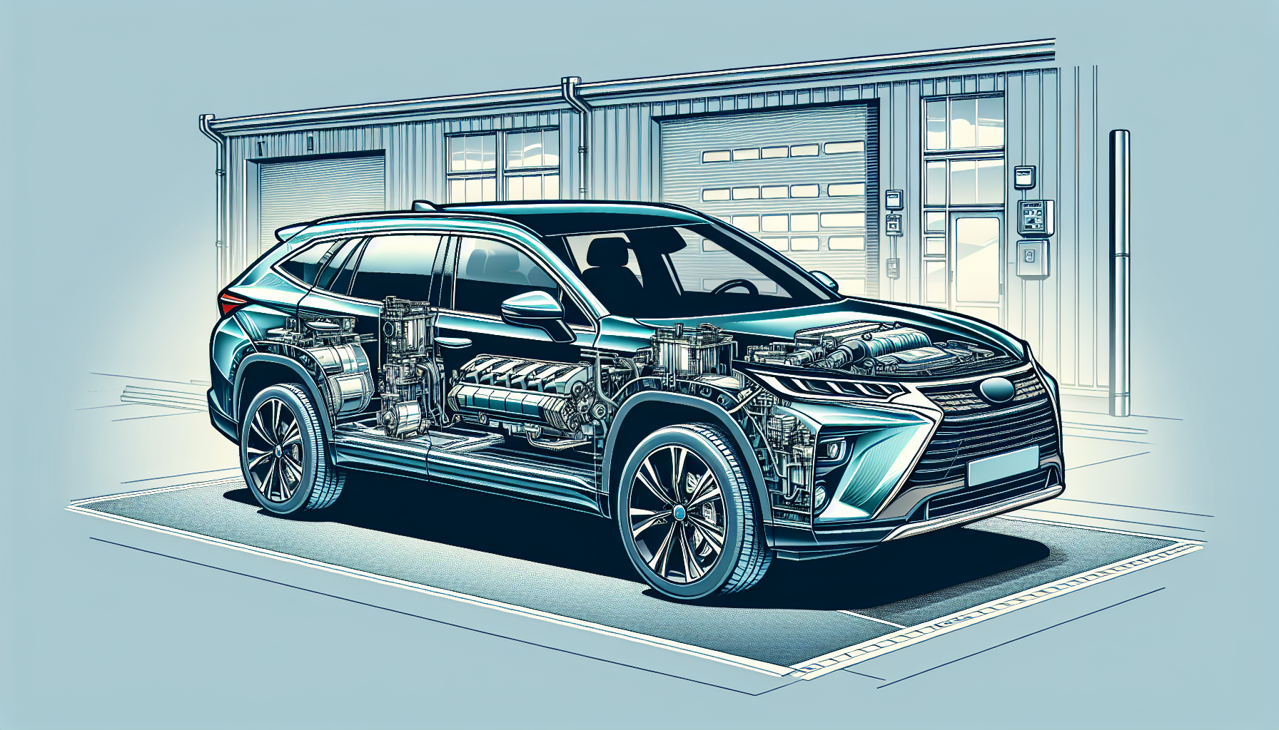 Comparison of Kia Niro and Toyota Corolla Cross Hybrid: image