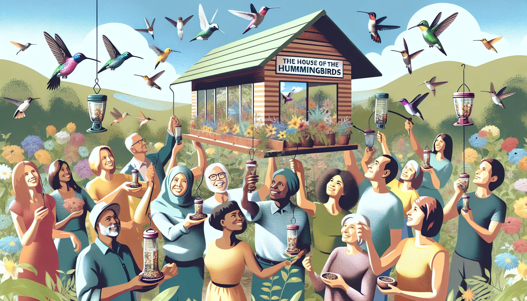 The House of the Hummingbirds in Cuba: image