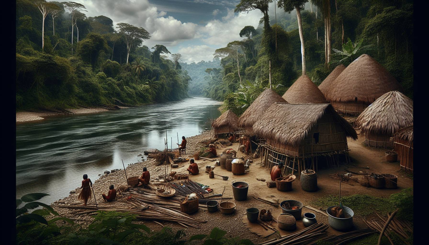 Uncontacted Tribe Spotted in Peru: image