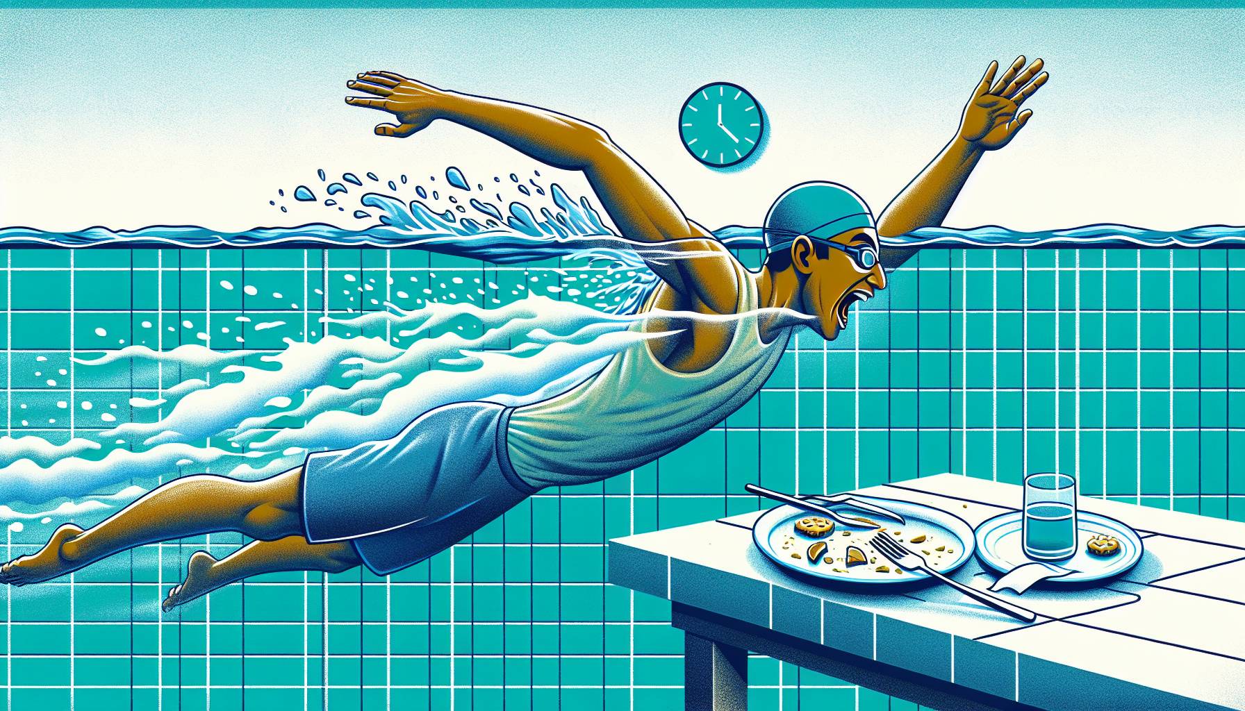 Swimming After Eating: The 30-Minute Rule Debunked: image